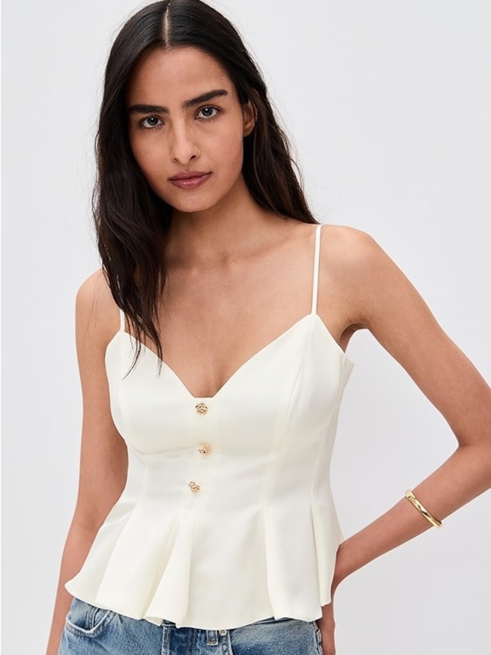 ASTR Paislee Top - Ivory
